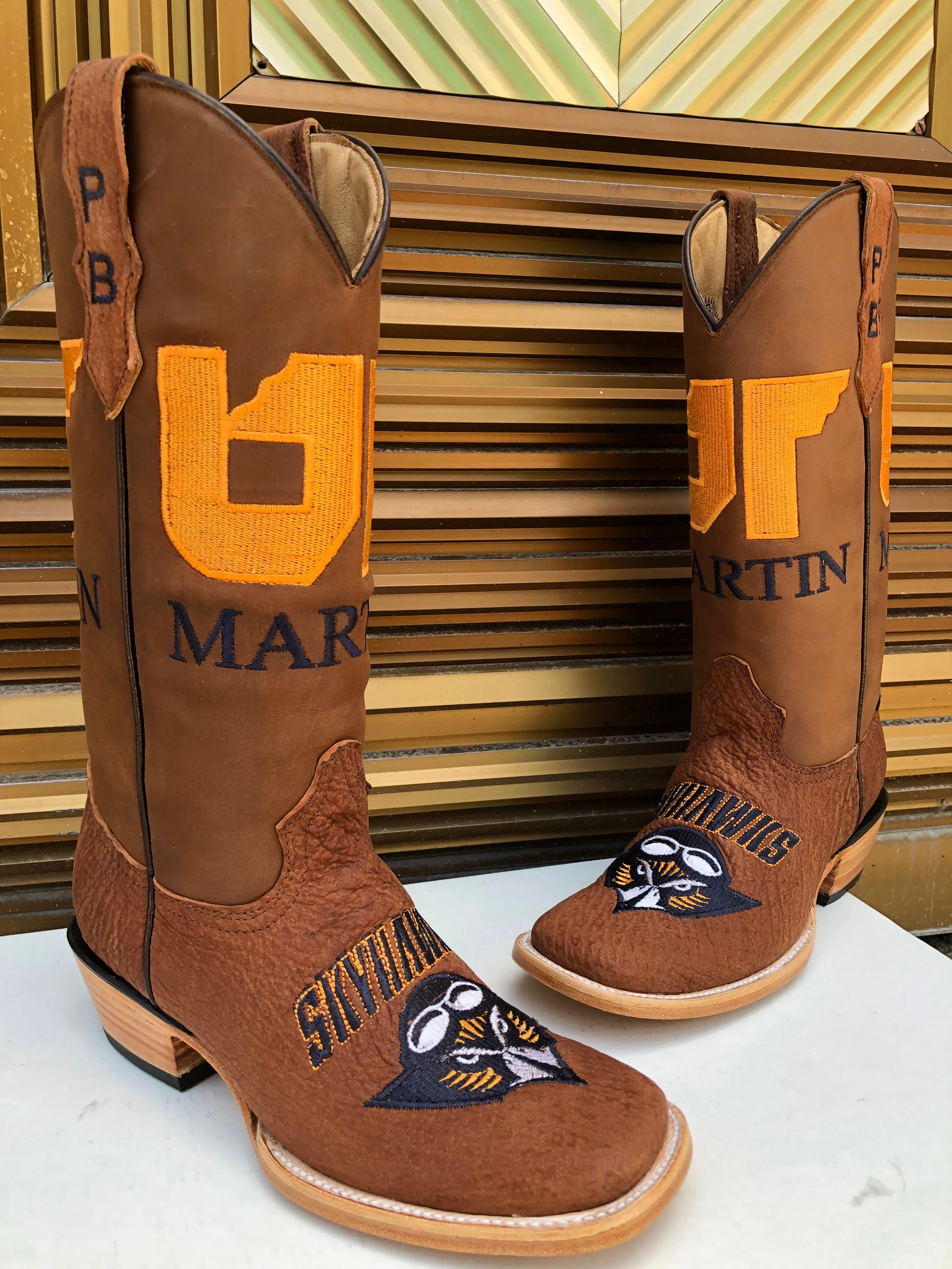 Custom College Boots