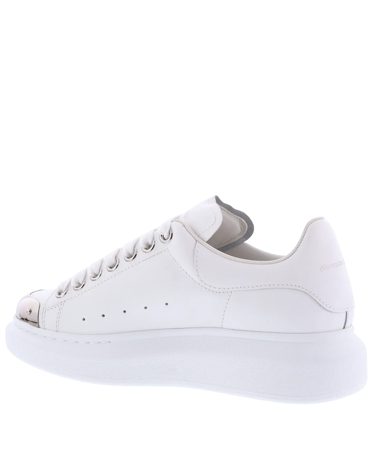 Dames Oversized Sneaker Wit/Metal