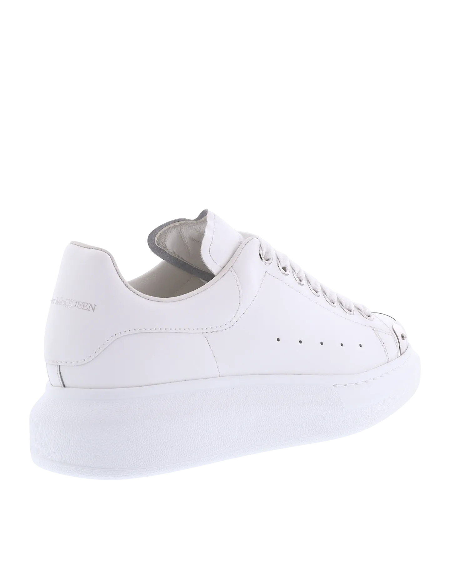 Dames Oversized Sneaker Wit/Metal