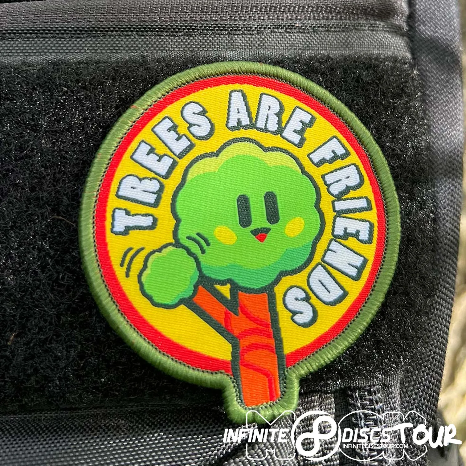 Disc Golf Pins Velcro Patches