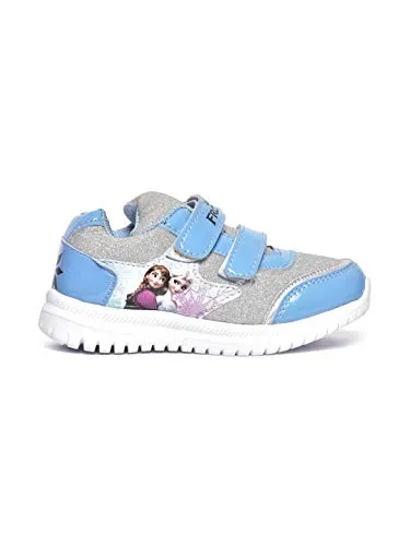 Disney Frozen by Toothless Kids Girls Sky Blue Sports Shoes Running 1 UK (33 EU) (2 US) (FZPGSP2556)