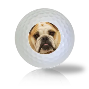 English Bulldog Golf Balls