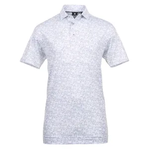 FootJoy Scottish Town Print Lisle Golf Shirt