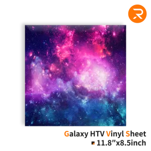 Galaxy Heat Transfer Vinyl Sheet - 11.8"x8.5" Single Packs (4 Colors)