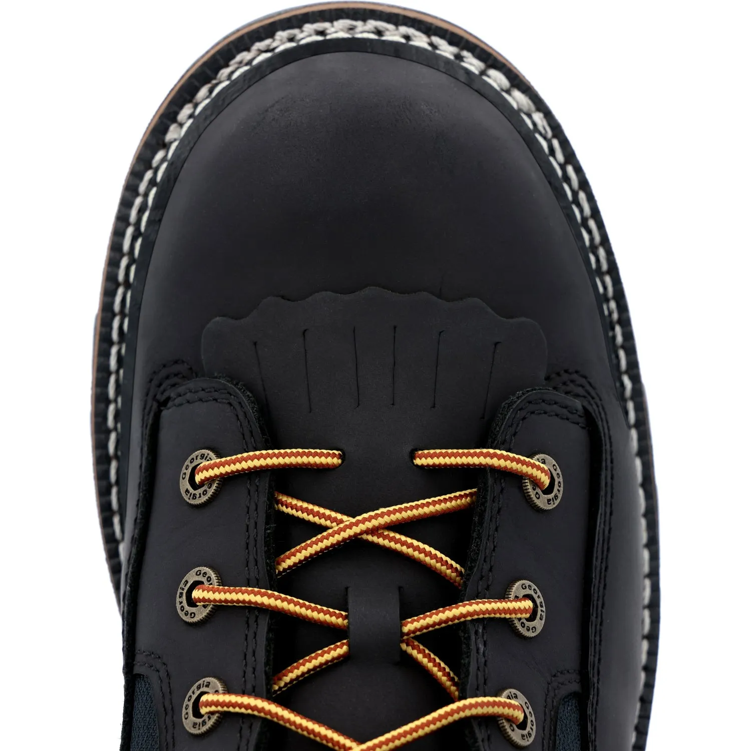 Georgia Mens LTX Logger WP Black Leather Work Boots