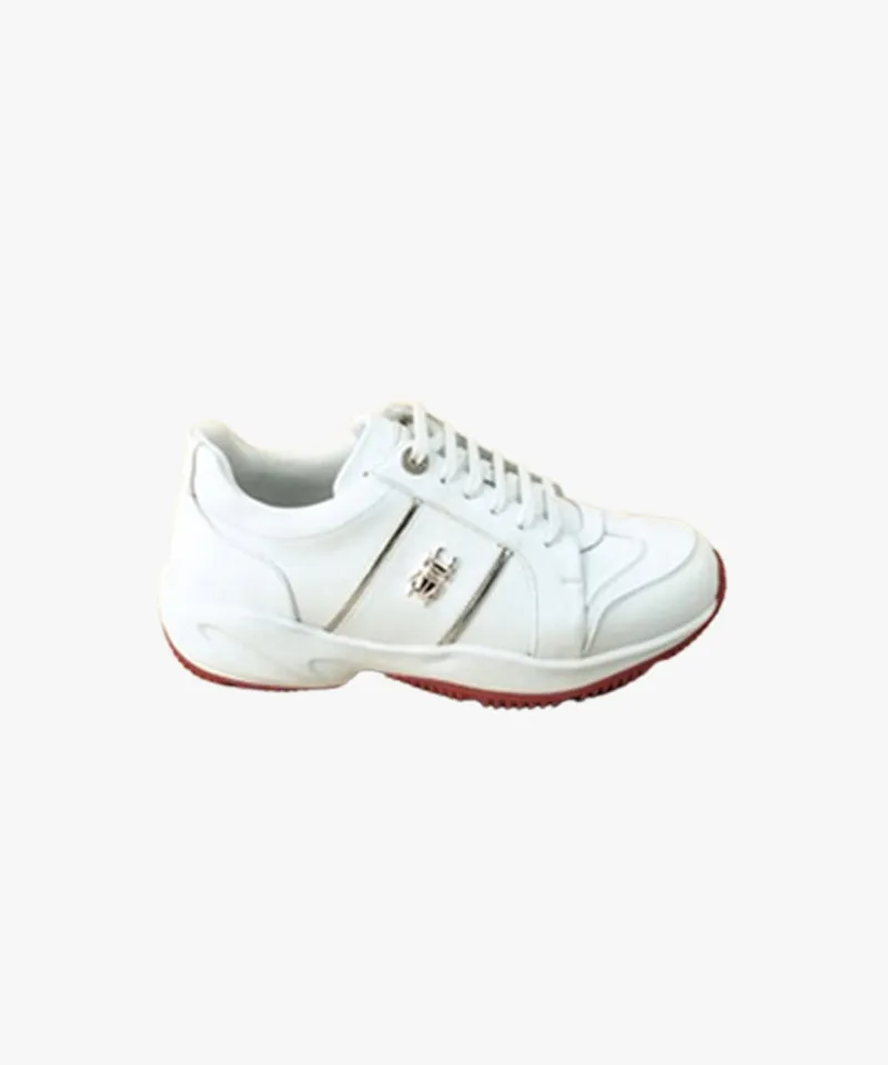 GFJ Golf Women's Windfall Platinum Sneakers - White