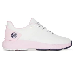 G/Fore Women's Perforated MG4  Golf Shoes - Snow/Blush