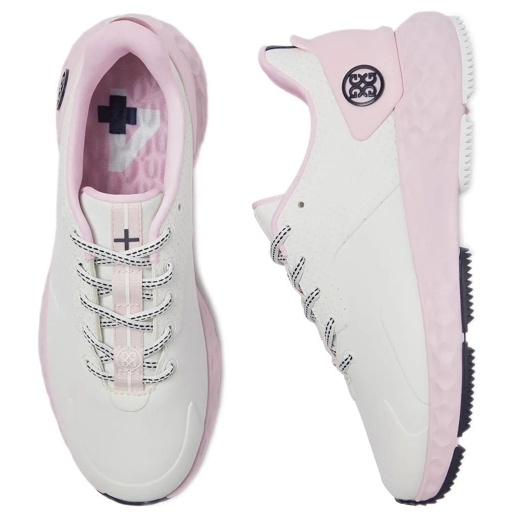 G/Fore Women's Perforated MG4  Golf Shoes - Snow/Blush