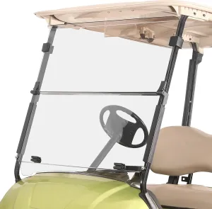 Golf Cart Windshield Transparent Foldable for G29/Drive 2007-2016 Yamaha- 10L0L