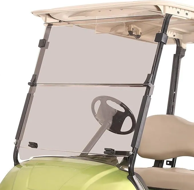 Golf Cart Windshield Transparent Foldable for G29/Drive 2007-2016 Yamaha- 10L0L