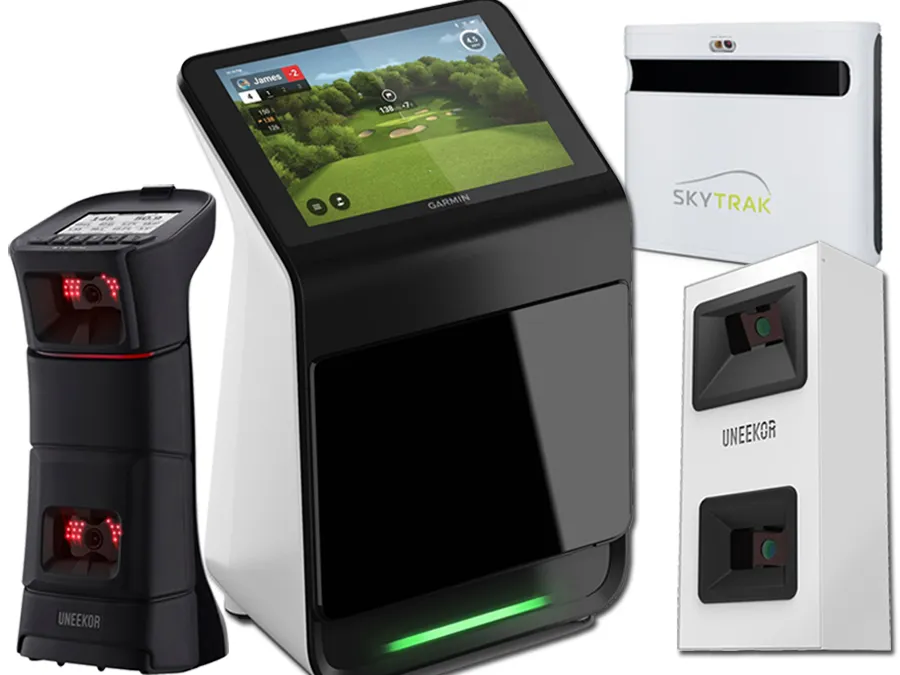 Golf Simulator Packages and Kits with 4:3 DIY Bay and Launch Monitor