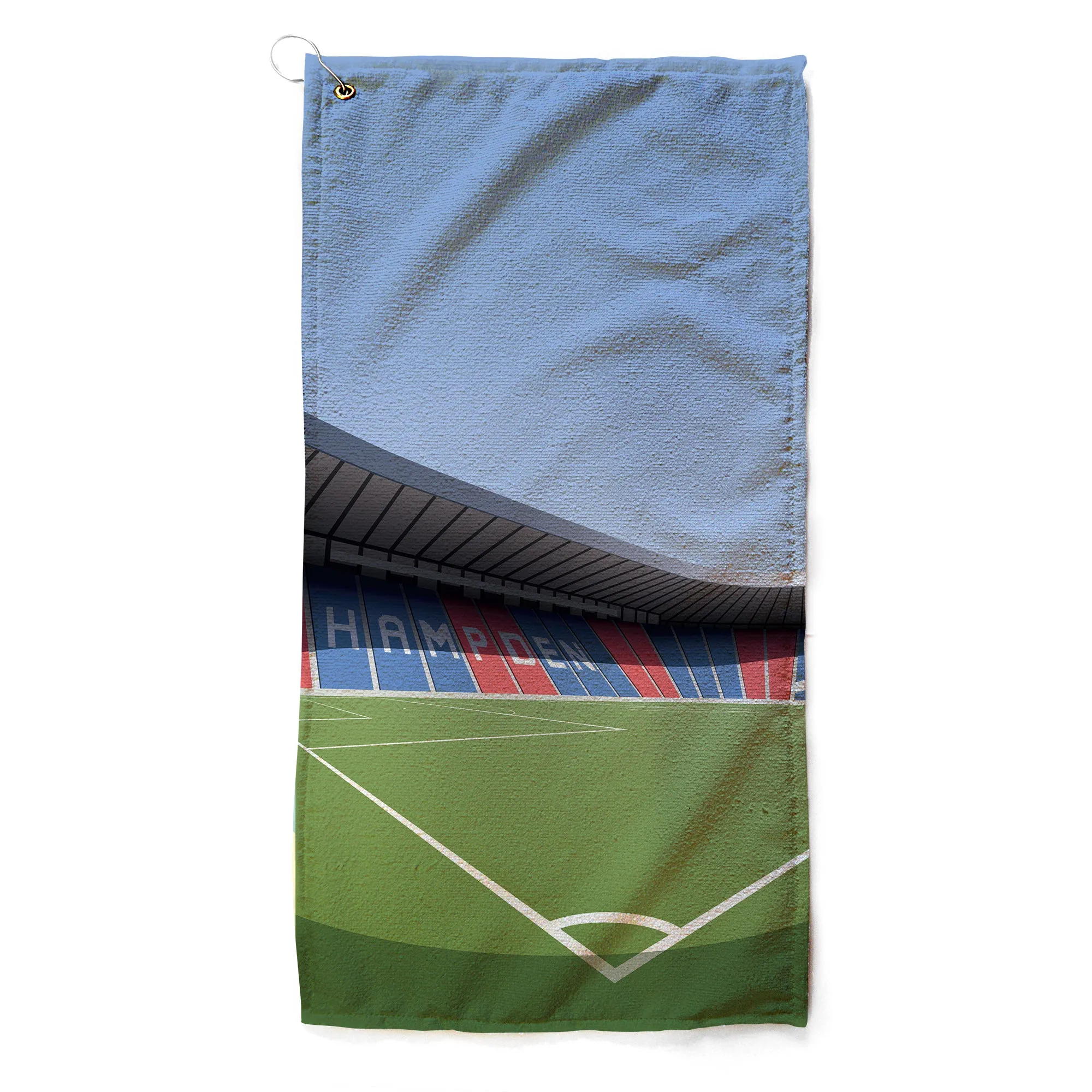 Hampden Park Illustrated Golf Towel