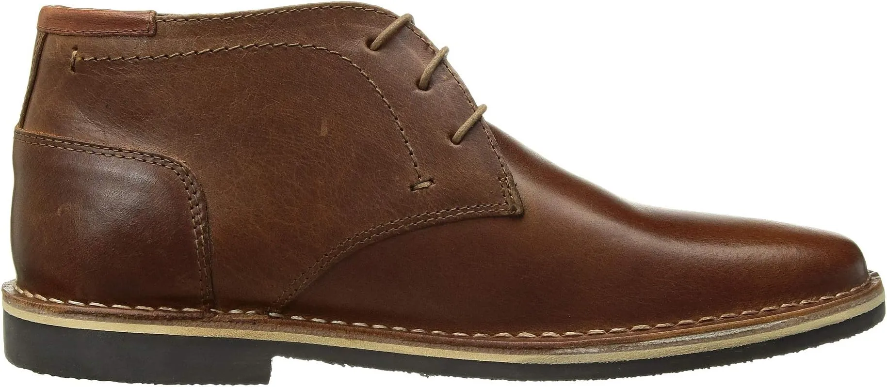 Harken Steve Madden Boots in Cognac Leather