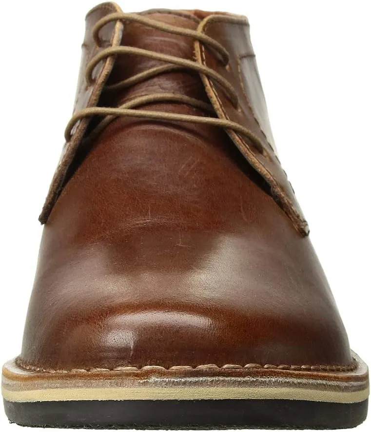 Harken Steve Madden Boots in Cognac Leather