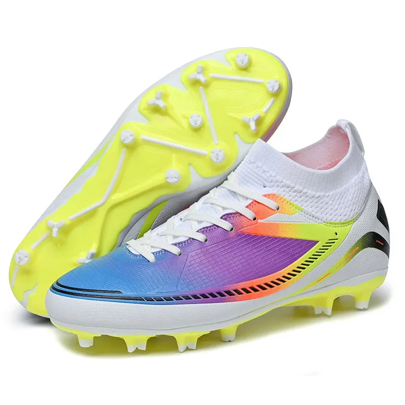 Harry Kane Style Dual Color Soccer Shoes/Cleats AG FG Turf Boots