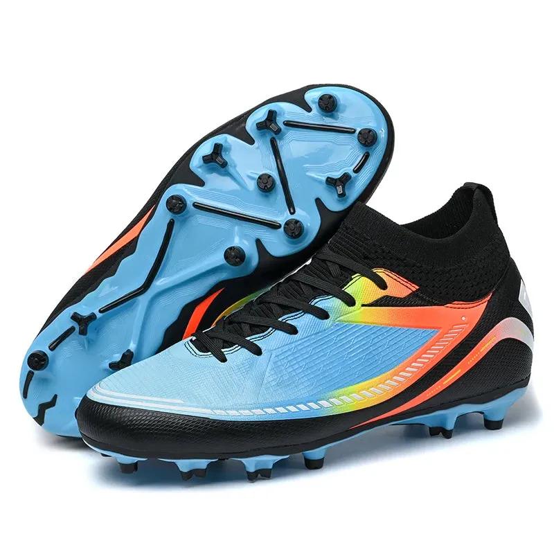 Harry Kane Style Dual Color Soccer Shoes/Cleats AG FG Turf Boots