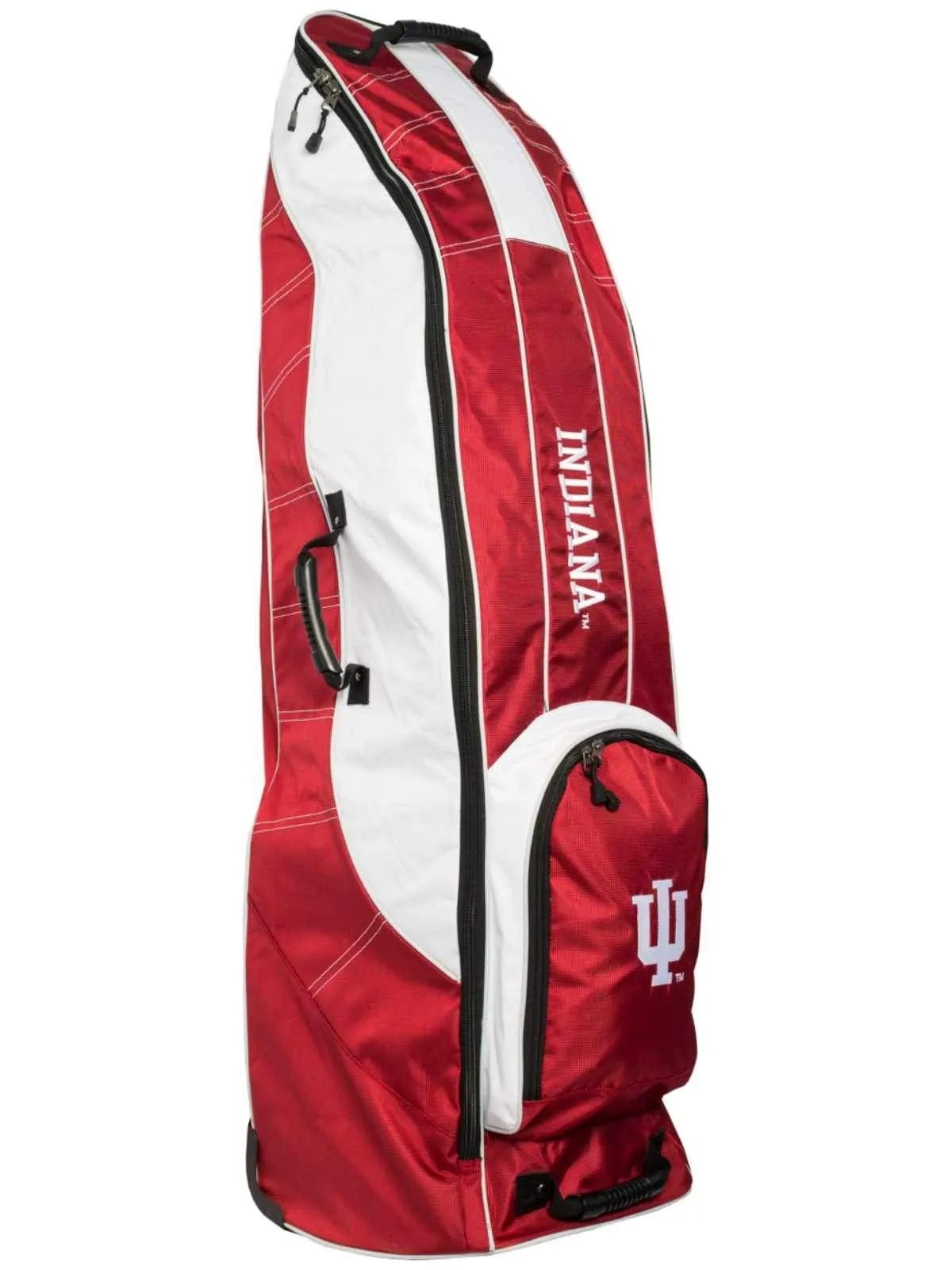 Indiana Hoosiers Team Golf Red Golf Clubs Wheeled Luggage Travel Bag