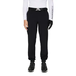 J.Lindeberg Cuff Jogger Golf Pants - Black