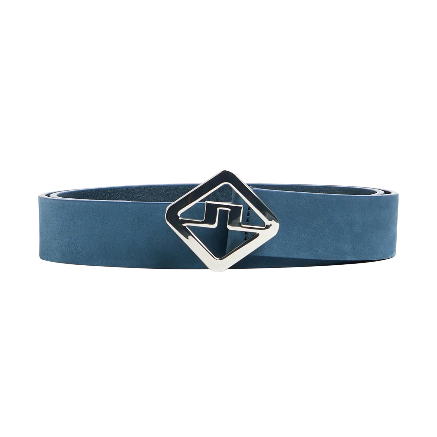 J.Lindeberg Gary Brushed Leather Golf Belt - Estate Blue