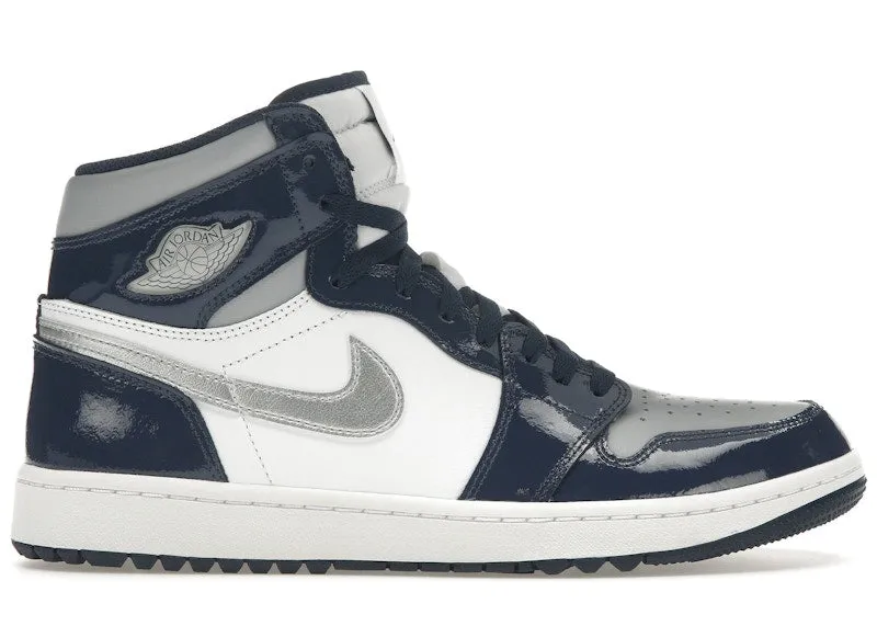 Jordan 1 Retro High Golf Patent Midnight Navy