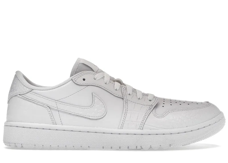 Jordan 1 Retro Low Golf White Croc