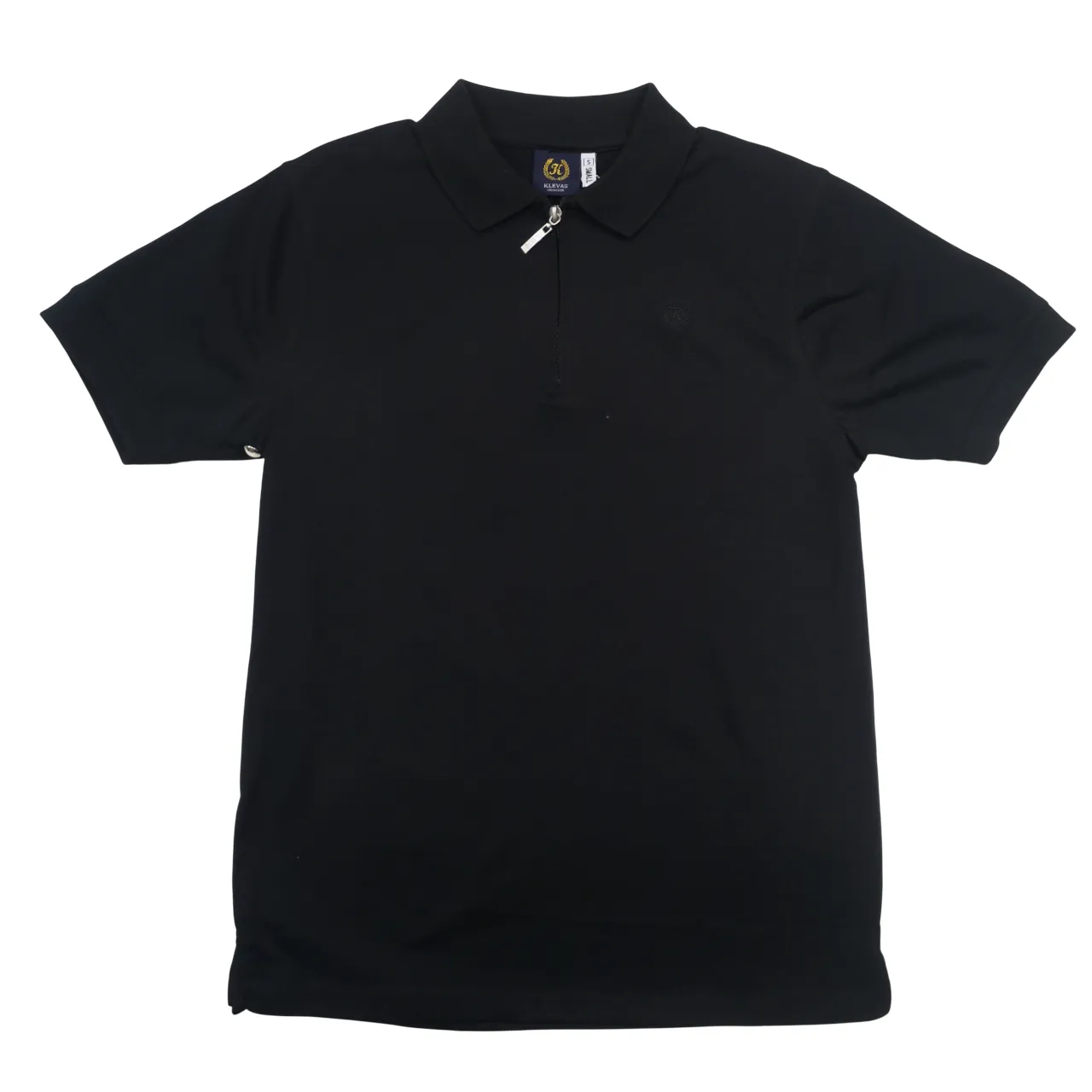 K7 Assist 1/4 Zip Black Golfer