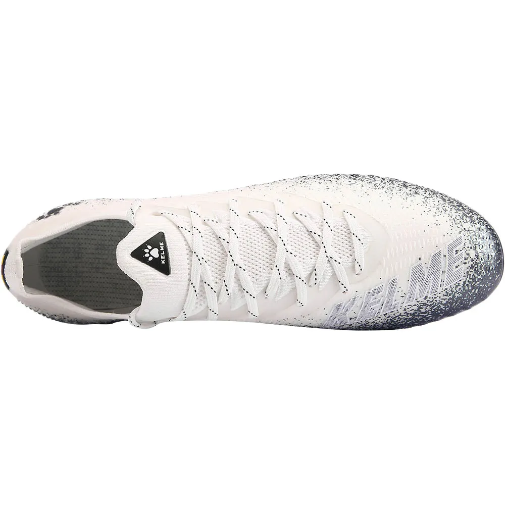 KELME Galactic Sr Football Boot - White/Black