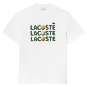 Lacoste Men's Ball Tee - White