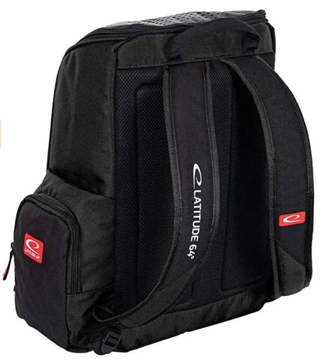 Latitude 64 Luxury Core backpack Disc Golf Bag - Black