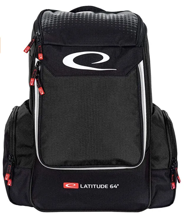 Latitude 64 Luxury Core backpack Disc Golf Bag - Black