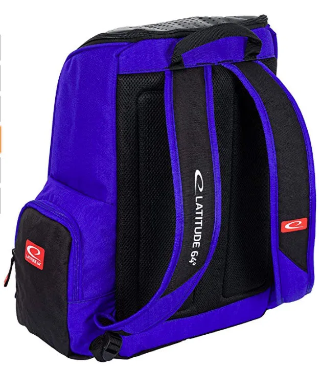 Latitude 64 Luxury Core backpack Disc Golf Bag - Blue