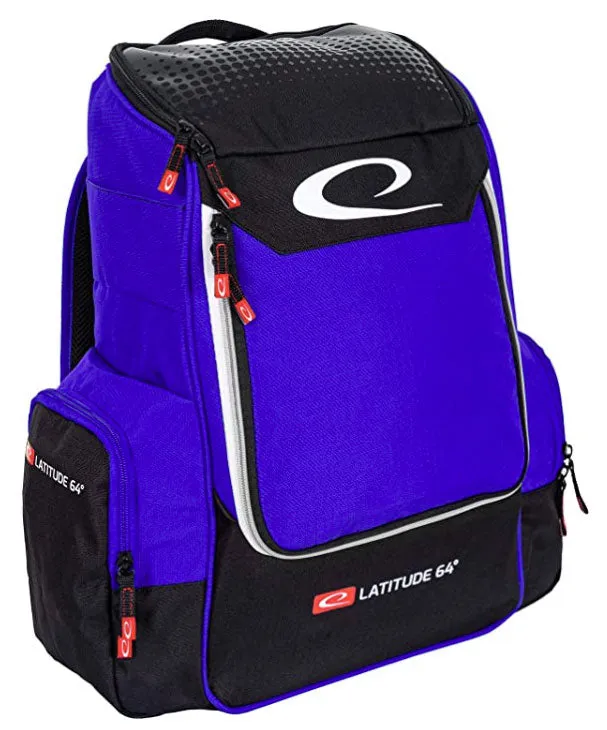 Latitude 64 Luxury Core backpack Disc Golf Bag - Blue