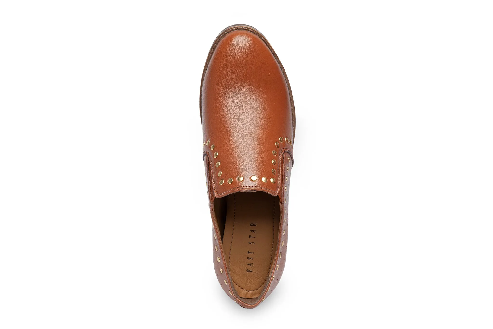 Laxy, Tan Formal Shoes