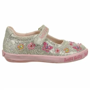 Lelli Kelly Kids Glitter Kate Dolly Silver