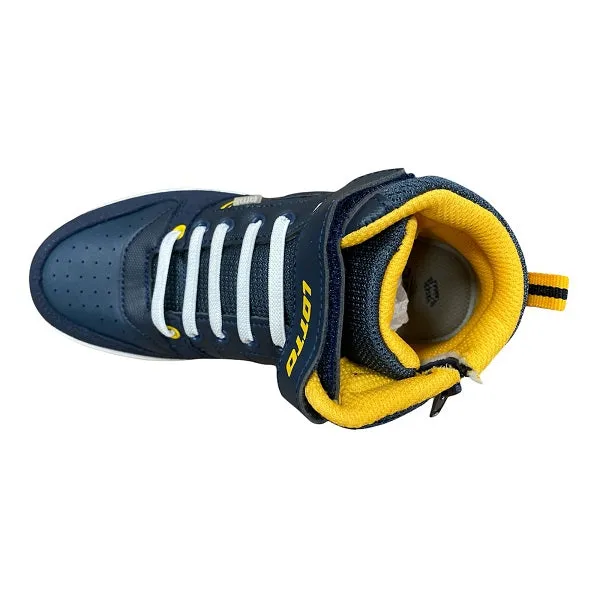 Lotto scarpa da ginnastica da bambino Rocket AMF Mid CL SL 216920 6Y3 blu