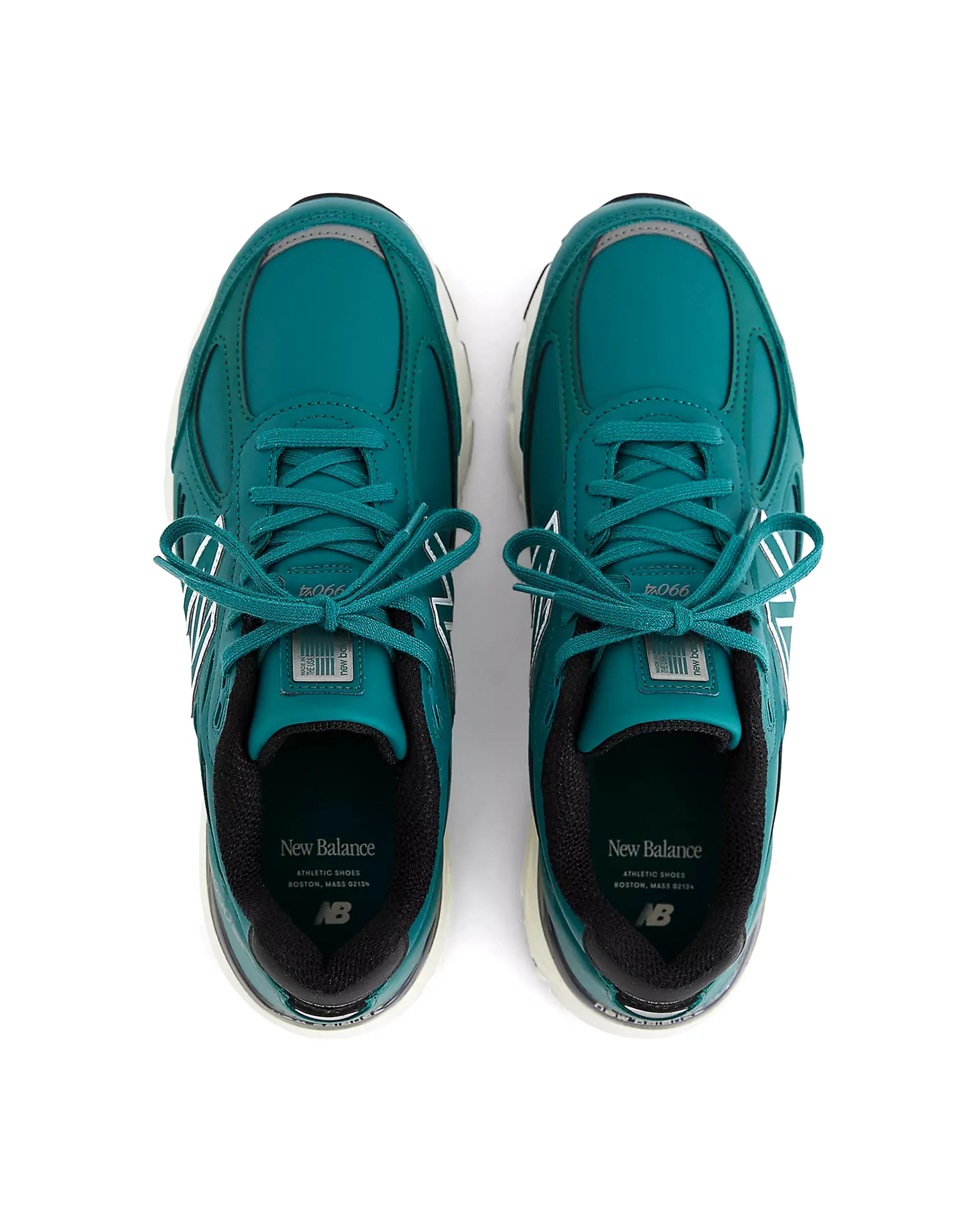 Made in USA 990v4 - Teal / White / Black