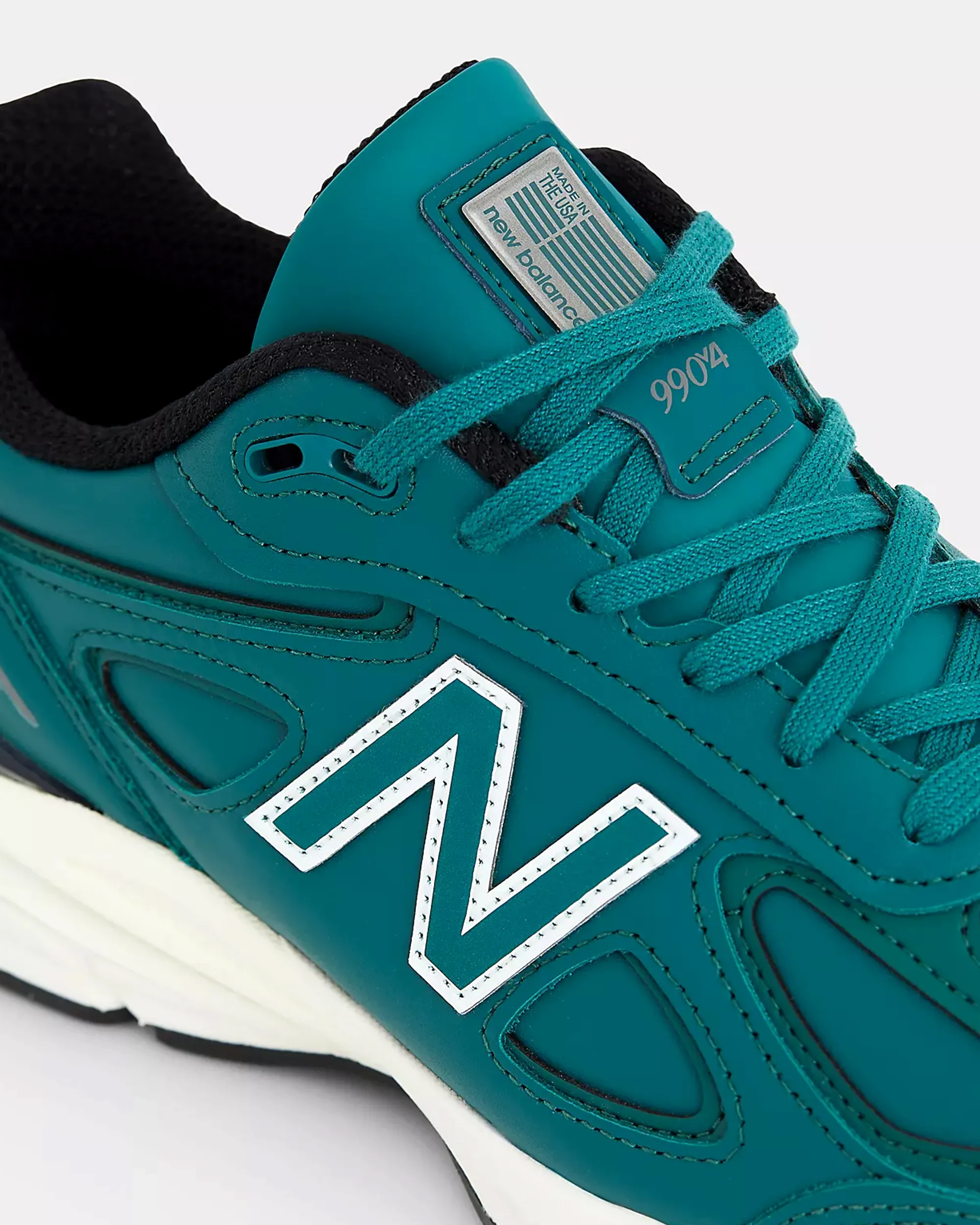 Made in USA 990v4 - Teal / White / Black