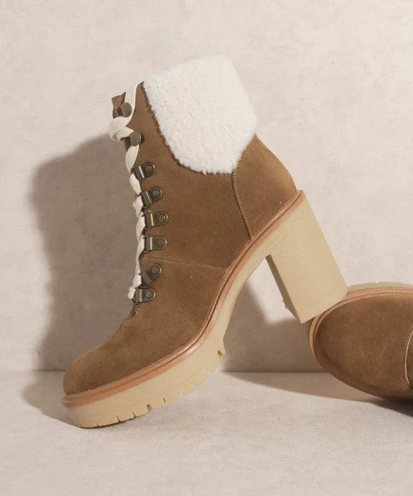 Madilyn Platform Shearling Boots