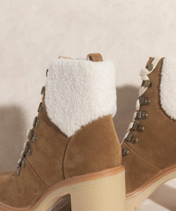 Madilyn Platform Shearling Boots