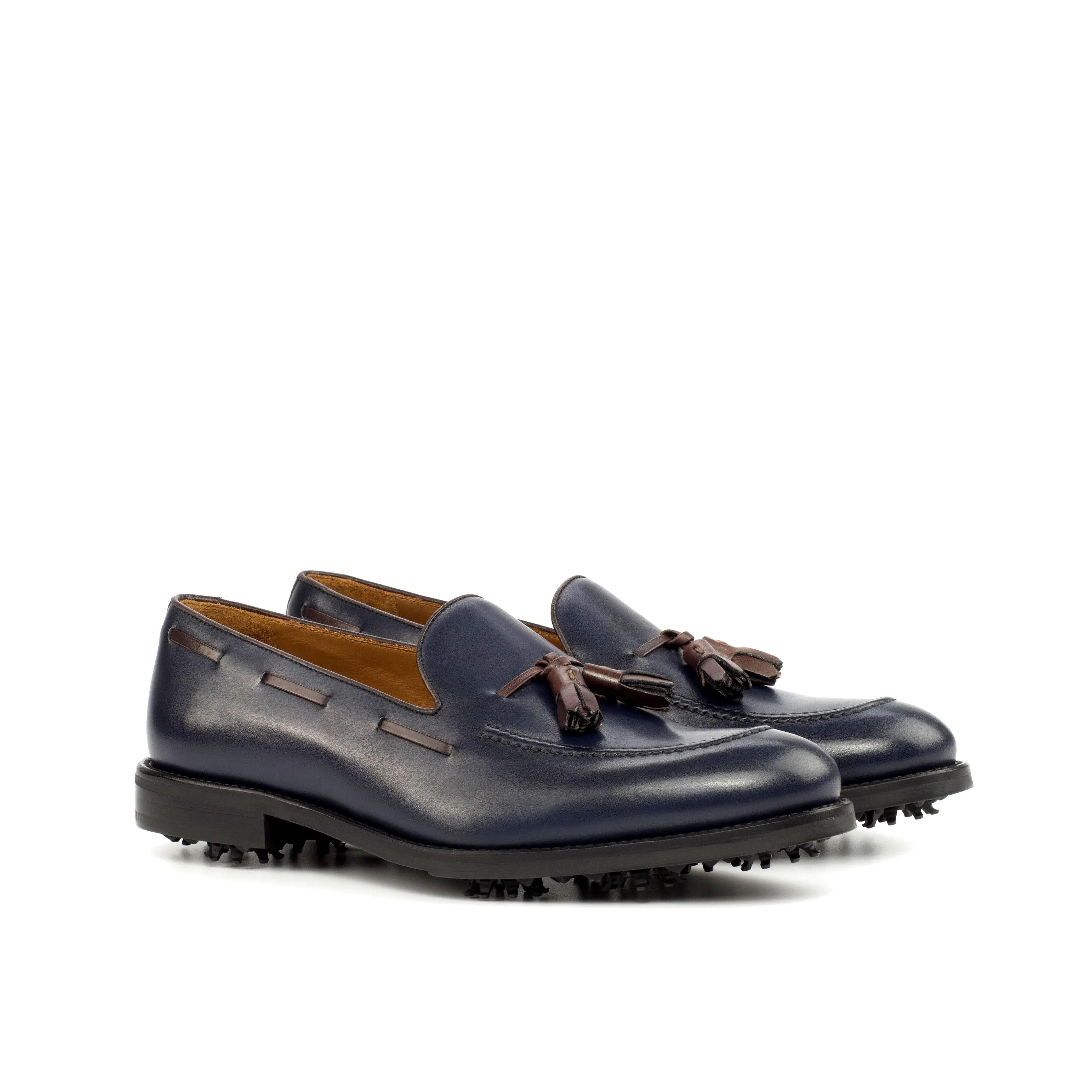 Marine loafer golf shoes