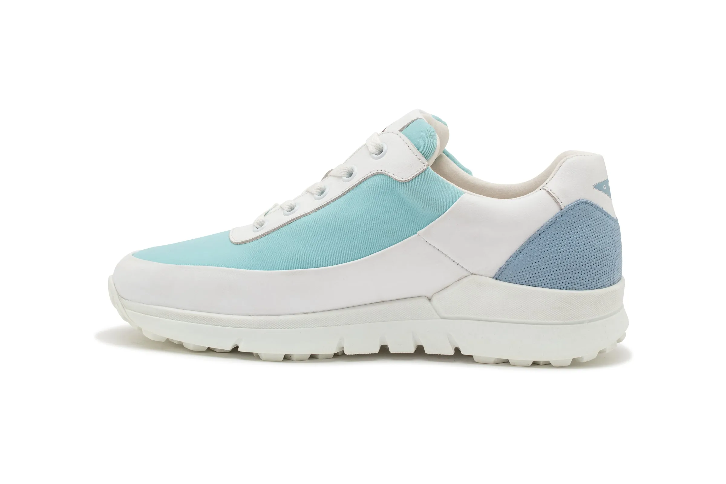 Master Lady 03 - White|Light Blue   Women's Golf Shoes ML003 25