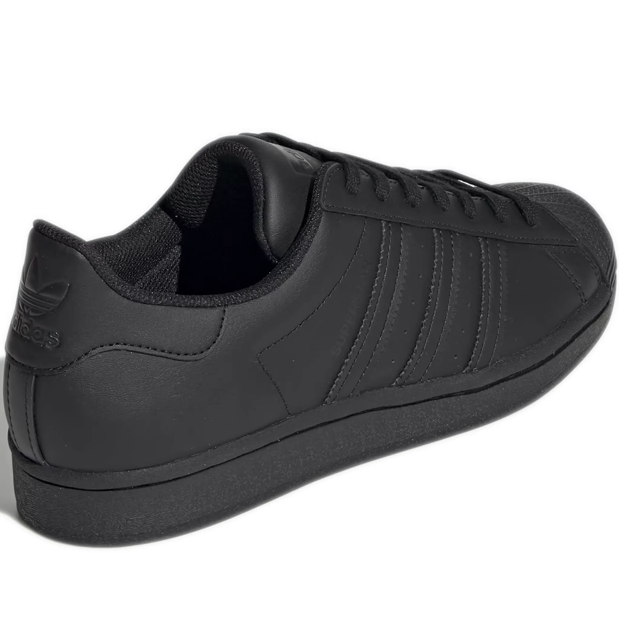 Men's Adidas Superstar Shoes - All Black