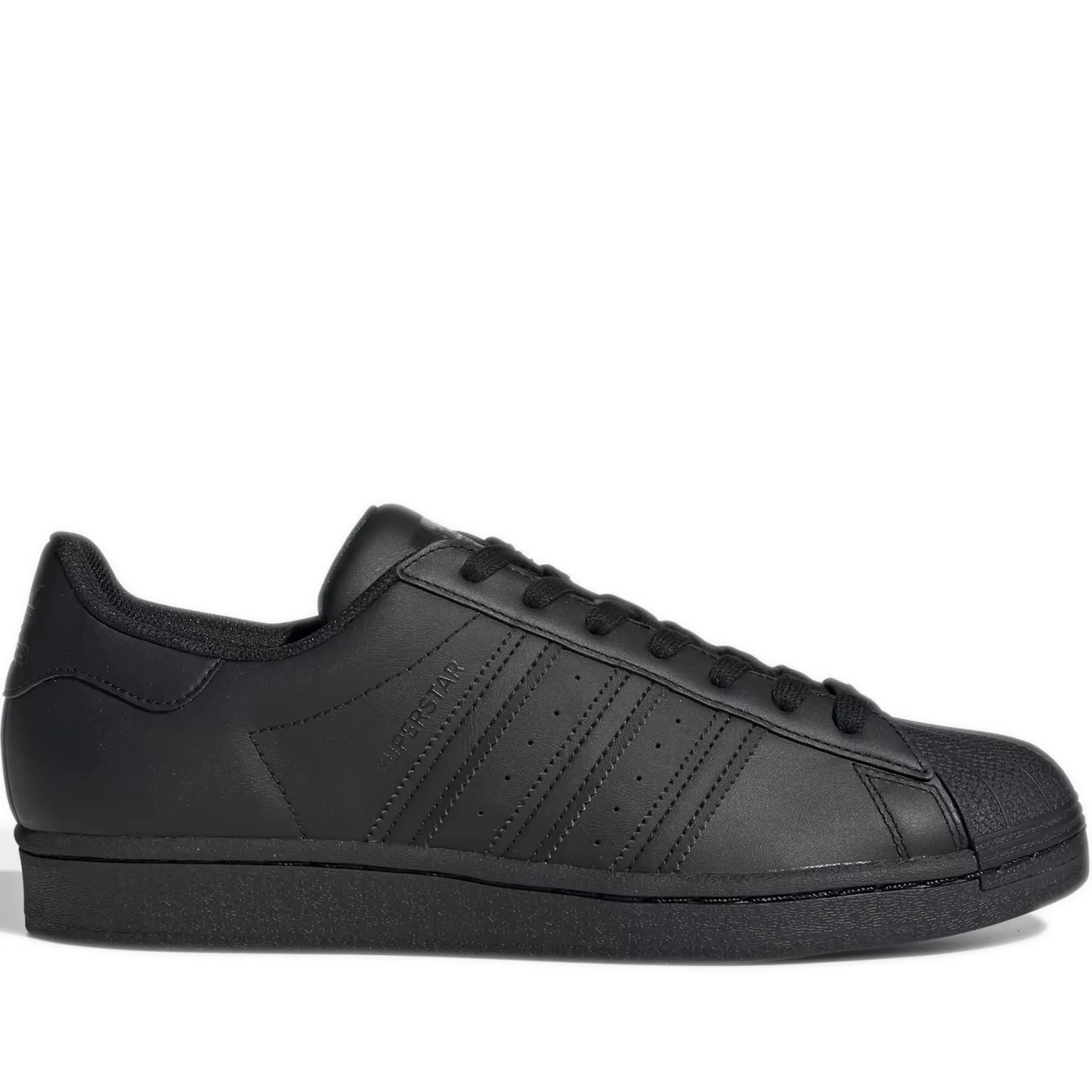 Men's Adidas Superstar Shoes - All Black