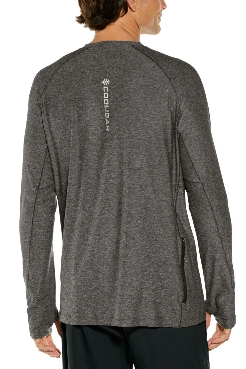 Men's Agility Long Sleeve Performance T-Shirt  |  Charcoal Heather