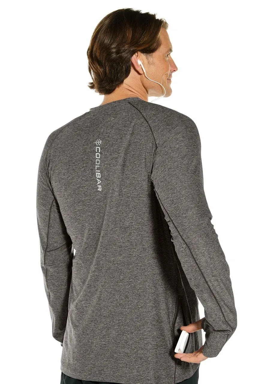 Men's Agility Long Sleeve Performance T-Shirt  |  Charcoal Heather