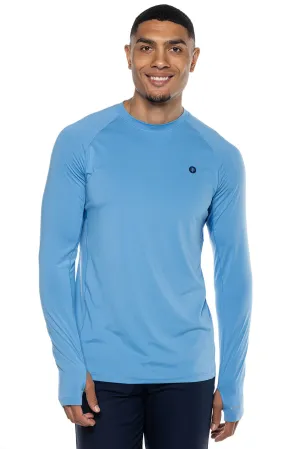 Men's Agility Long Sleeve Performance T-Shirt  |  Clear Sky Blue