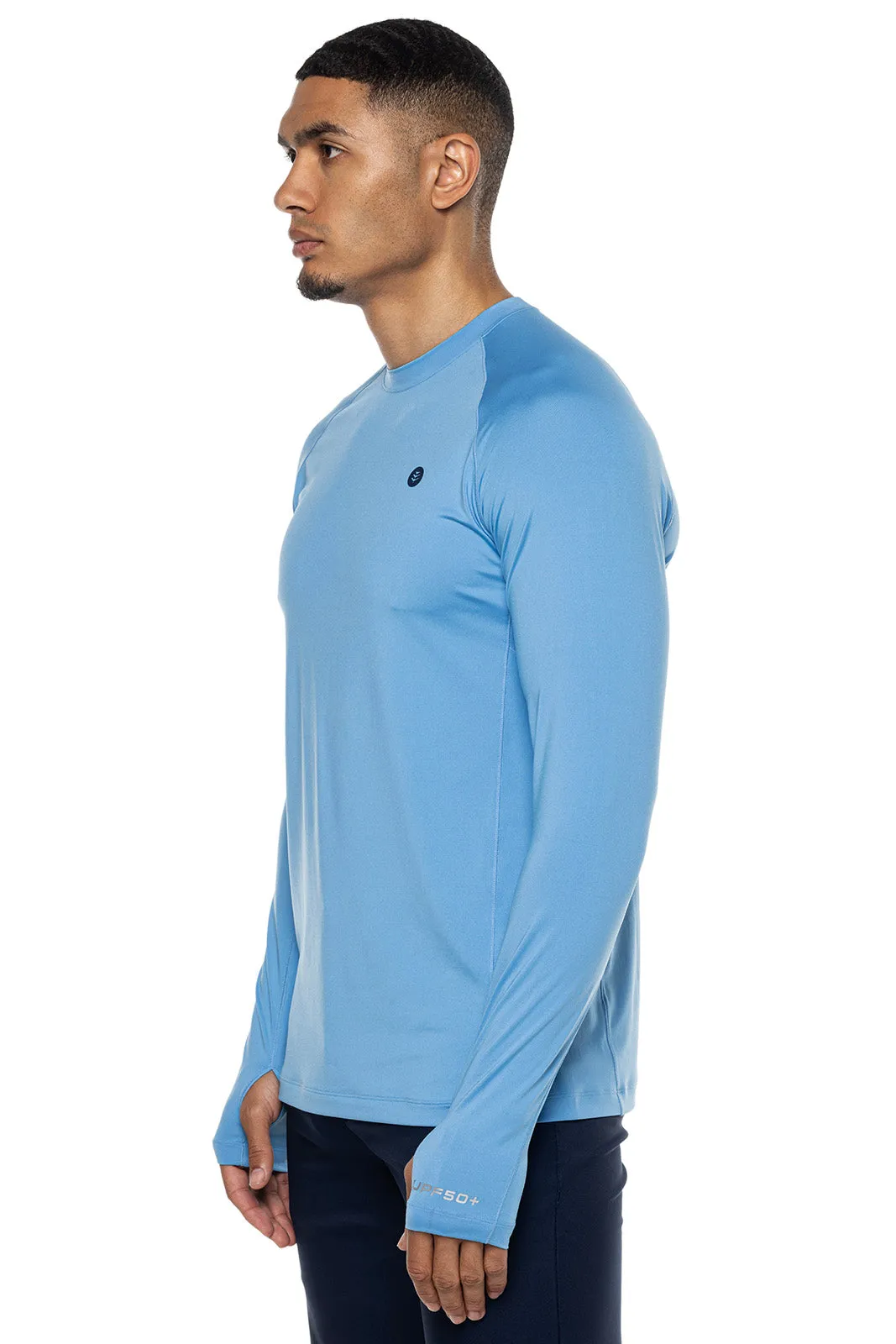 Men's Agility Long Sleeve Performance T-Shirt  |  Clear Sky Blue