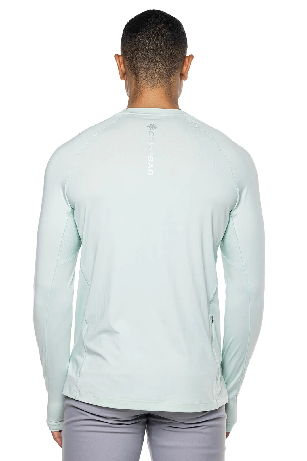 Men's Agility Long Sleeve Performance T-Shirt  |  Misty Aqua