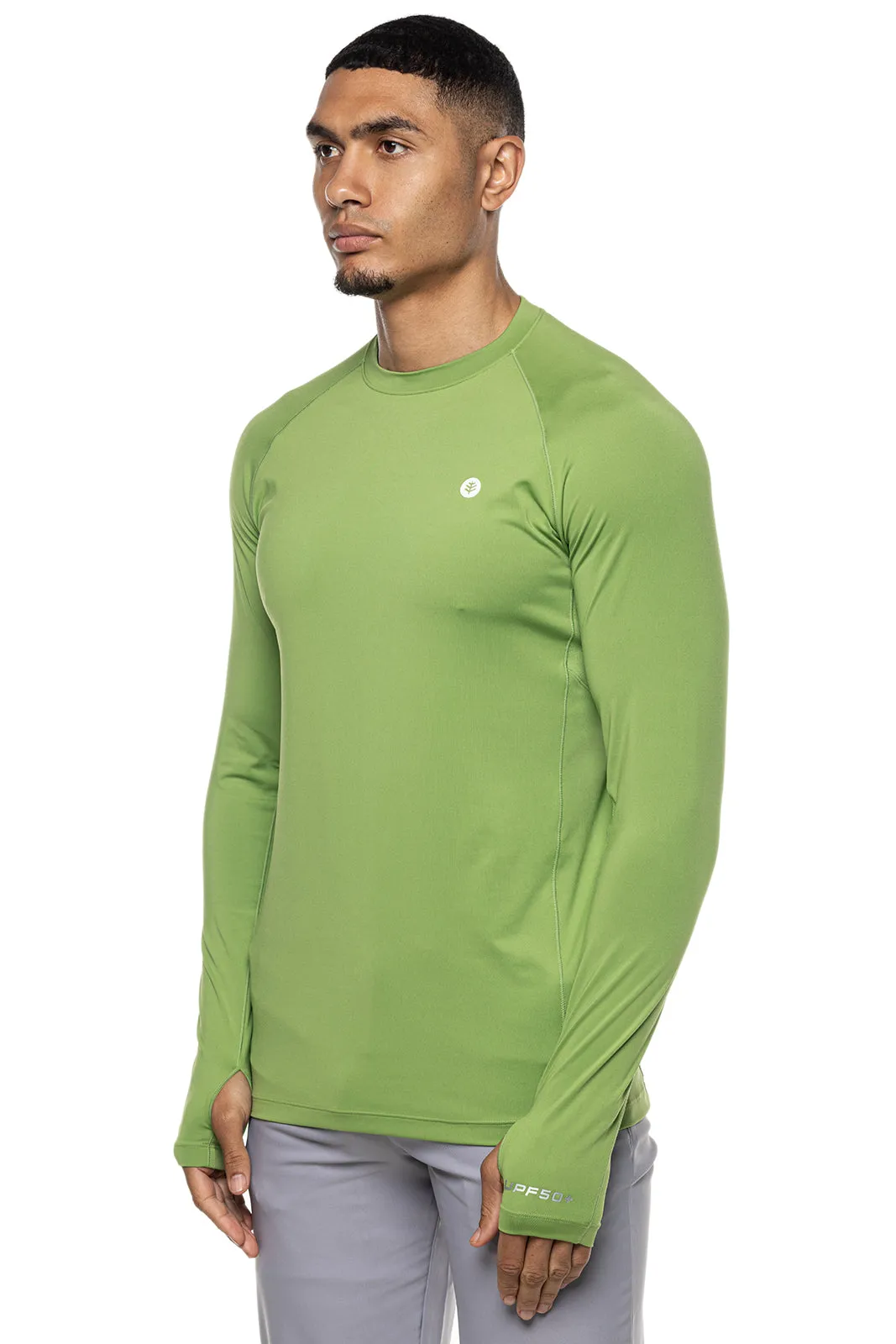 Men's Agility Long Sleeve Performance T-Shirt  |  Soft Fern