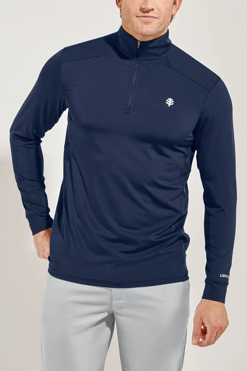 Men's Agility Performance Pullover  |  Navy